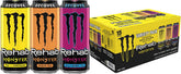 Monster Energy Rehab Tea Lemonade can, refreshing tea blend for study sessions and focus.