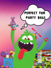 Monster Candy individually wrapped candies for safe, convenient bulk snacking at events.
