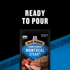 Pork chops on the grill seasoned with Montreal Steak Marinade