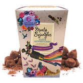 Monty Bojangles Taste Adventure box front showcasing premium cocoa-dusted truffles, ideal indulgent gift.