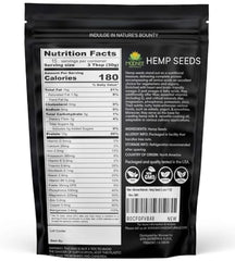 Moonee Naturals hulled hemp seeds closeup highlight delicate texture for healthy breakfasts.