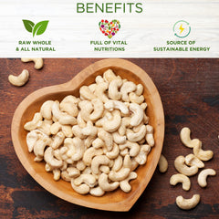 Moonee Naturals kitchen-ready cashews for roasting, cooking, and quick snacks