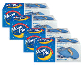 MoonPie Bluberry Sandwhich Mini packaging shows convenient, freshness-ready snacks for on-the-go enjoyment.