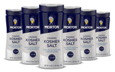 Morton coarse kosher salt bottle ready for everyday cooking.