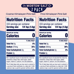 Morton pink salt fine grain bottle ready for quick seasoning in everyday meals.