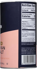 Morton Himalayan pink salt granules close-up showing texture