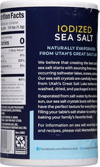 Morton iodized sea salt round in a kitchen scene for quick flavor boosts