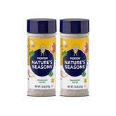 Morton Nature's Seasons bottle front adds bright flavor to everyday meals.