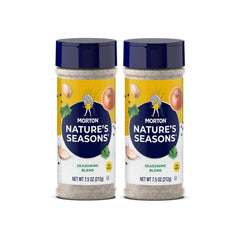 Morton Nature's Seasons bottle front adds bright flavor to everyday meals.