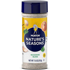 Morton Nature's Seasons on salmon provides a light, flavorful finish