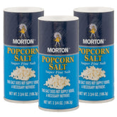 Morton Popcorn Salt Shaker front view for even popcorn seasoning.