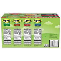 Mott's applesauce strawberry flavor pouch offers fruity snacking with no artificial flavors.