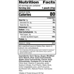 Mott's gluten-free fruit snacks with real fruit juice for tasty, allergen-friendly snacking
