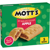 Mott's Soft Baked Apple Bar packaging for on-the-go snacking.