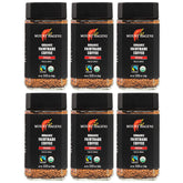 Mount Hagen organic instant coffee jar front view for quick mornings.