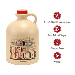 Mountain Cider concentrate pour for quick, flavorful hot cider