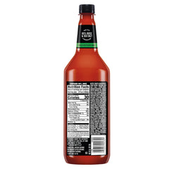 Mr and Mrs T Bold and Spicy Bloody Mary Mix spice blend closeup with jalapeno and peppers