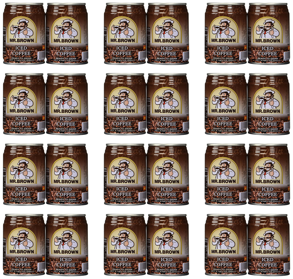 Mr. Brown iced coffee 8.12 oz can – bold flavor on the go