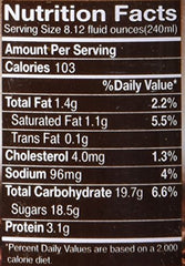 Mr. Brown iced coffee 8.12 oz can – sleek side view