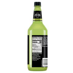 Front view of Mr & Mrs T Margarita Mix bottle shows 1 L size ready to mix