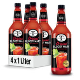 Mr & Mrs T Original Bloody Mary Mix bottle highlighting premium ingredients.