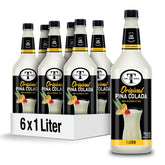 Mr & Mrs T Piña Colada Mix bottle for quick, ready to mix tropical drinks.