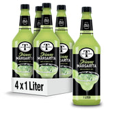 Mr & Mrs T Skinny Margarita Mix bottle front with tangy lime flavor for easy cocktails.