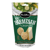 Mrs. Cubbison's Parmesan Crisps in bag — savory, ready-to-snack option.