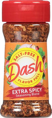 Mrs. Dash Extra Spicy on meat enhances savory depth without added salt.