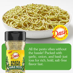 Mrs Dash Olive Oil pairing boosts flavor with a light, healthy pasta option.
