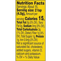 Close-up of Mrs. Dash seasoning packaging with natural herbs