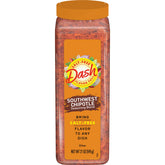Mrs. Dash Southwest Chipotle bottle on counter for salt-free flavor boost.