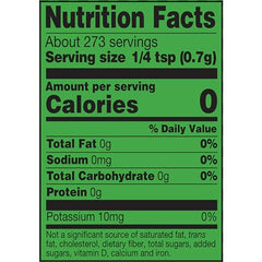 Mrs. Dash table blend spice mix closeup, herbal flavors for salt-free meals.
