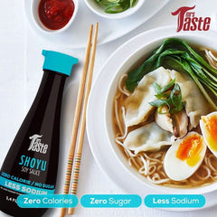 Mrs Taste Keto-Friendly Shoyu Sauce bottle for low-carb meals.