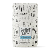 Mt. Comfort Coffee El Salvador Medium Roast pack shot with resealable bag and freshness focus