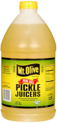 Mt. Olive Pickle Juice 64 oz bottle pour for marinades and dressings