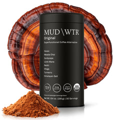 MUDWTR Original cup steaming with chai aroma for thoughtful mornings