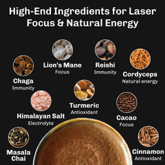 MUDWTR Original spice blend label highlights organic ingredients