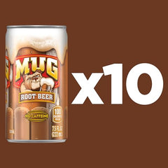 Mug Root Beer pour action showing a cold refreshing pour