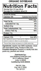 Mulberry Lane Farms organic non-GMO soybeans with GOA label for quality sourcing.