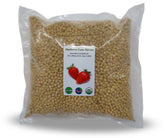 Mulberry Lane Farms organic whole soybeans in a bulk bag for easy storage.