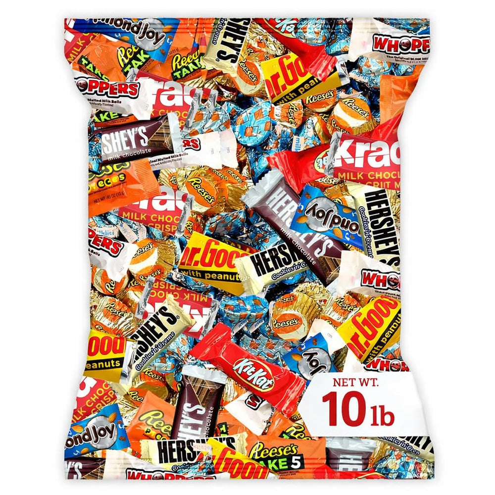Munchbox chocolate assorted bulk candy 10lb pack for Easter celebrations and party favors.