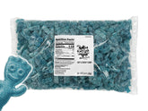 Munchique blue raspberry sour gummies bulk 5lb for parties and buffets.