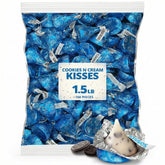 Munchique Cookies and Cream Kisses bulk bag, 150 pieces for parties and dessert tables.