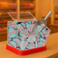 Munchique Swedish Candy colorful sugar-coated bears showcase bright visuals and fruity taste.