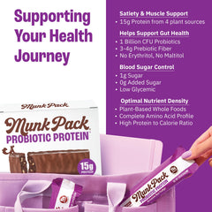 Munk Pack brownie nut fudge bar ingredients emphasis plant-based nutrition