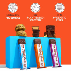 Munk Pack bars net carbs label highlighting 5g net carbs per bar