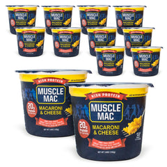 Muscle Mac macaroni cheese cup ready-to-eat for busy days