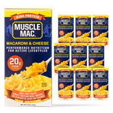 Muscle Mac pack-front shows the box for a convenient, high-protein dinner.