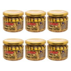 MW Polar brisling sardines in olive oil jar ready to eat with rich omega-3 benefits